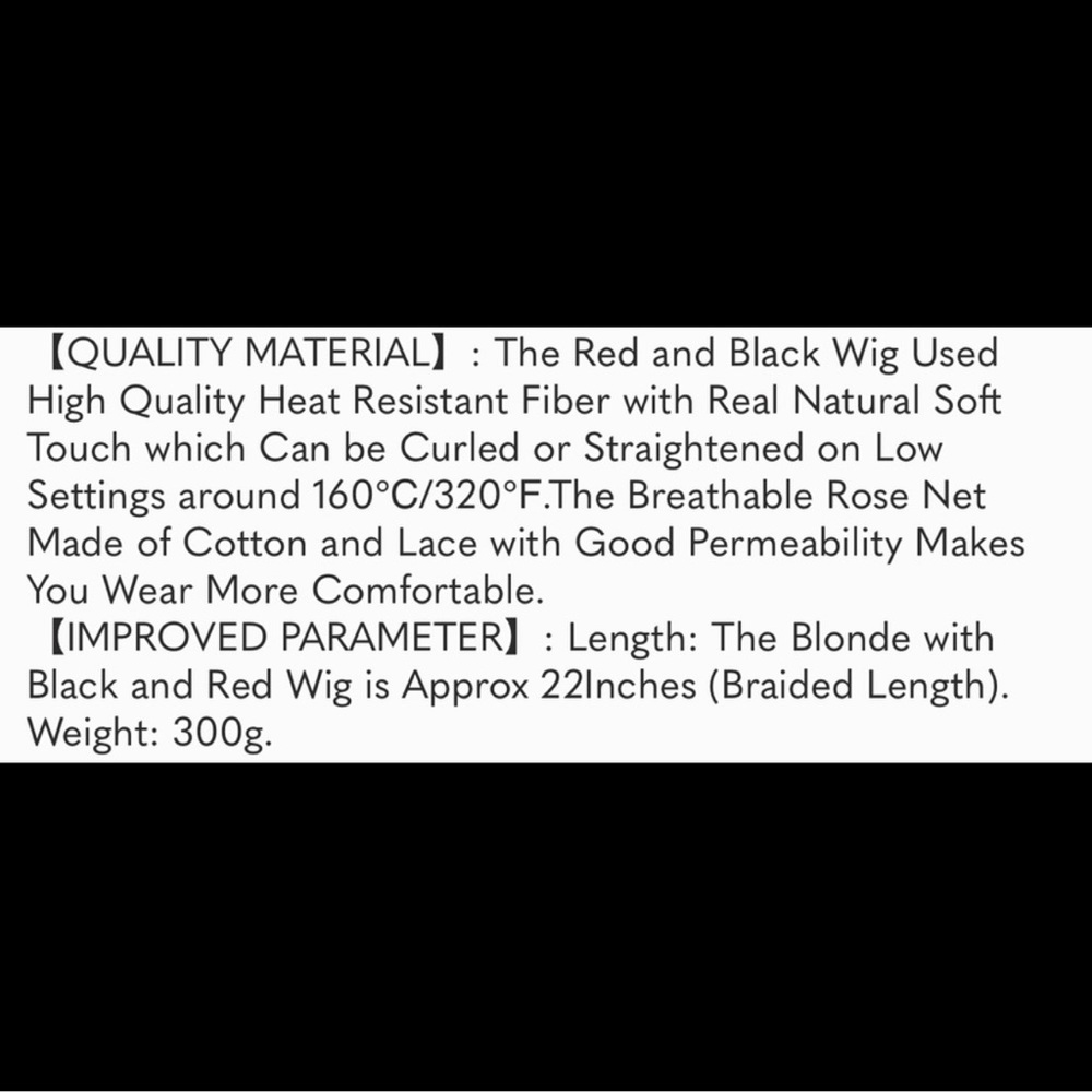 Harley Cosplay Costume Wig for Women - Picture 5 of 5